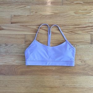 Pink lululemon sports bra